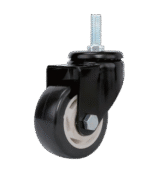 Medium Duty Black PU Caster Series