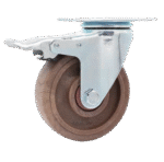 Medium Duty Anti High-temperature Brown Nylon Caster Series