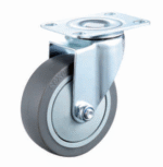 Medium Duty Single Bearing TPR Caster Series