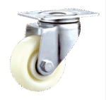 Medium Duty White PP Caster Series